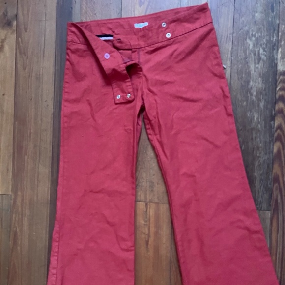 Retro low waisted sailor-front pants - Picture 1 of 2